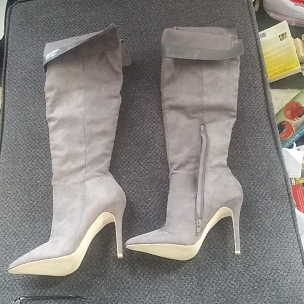Penny loves Kenny suede boots Sz 7.5 $89 - Picture 7 of 9